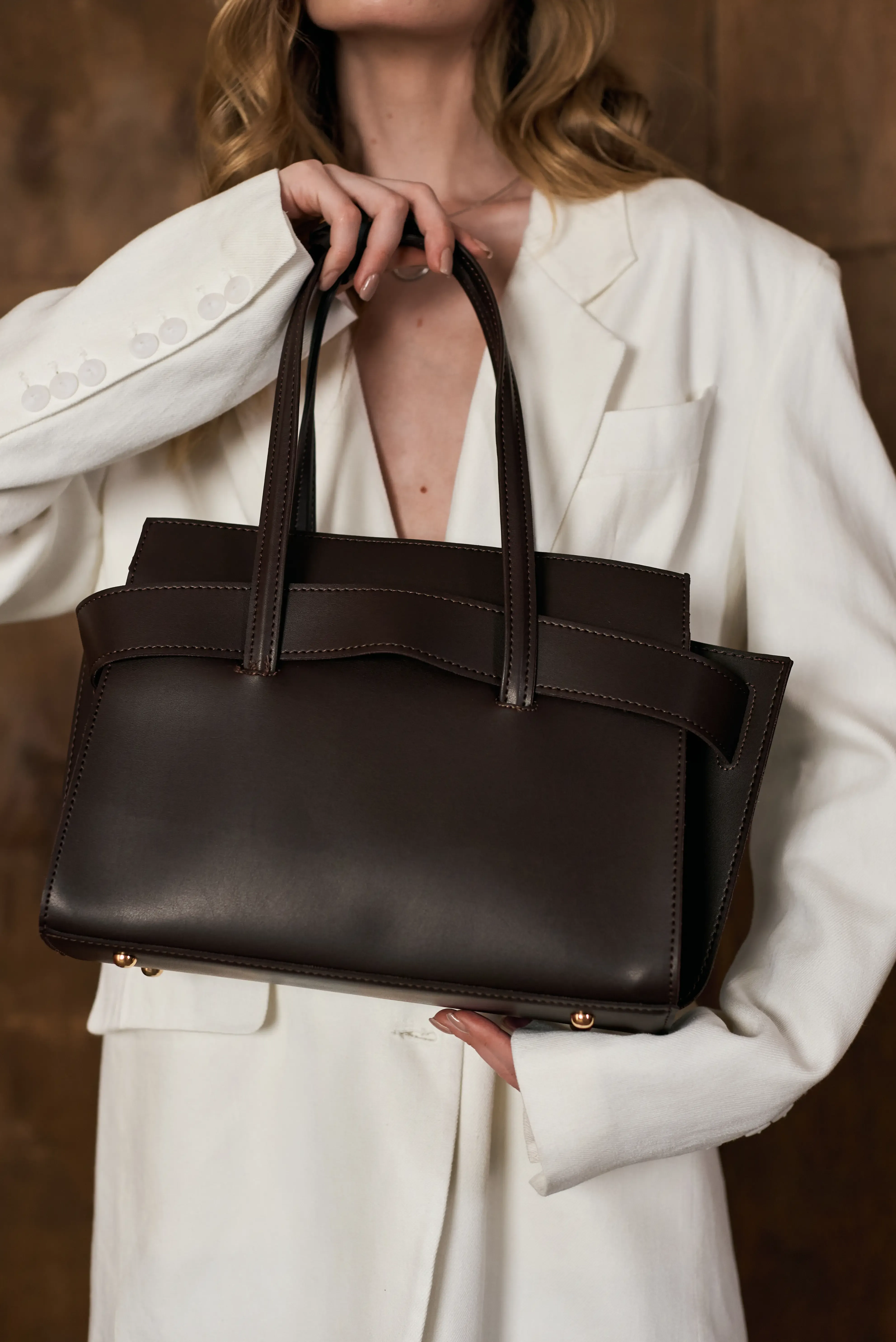 NICOLE BAG BROWN